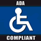 ADA Compliant icon represents systems that comply with the Americans with Disabilities Act guideline.